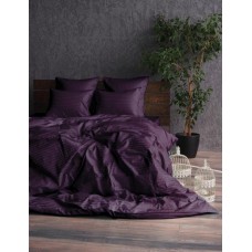 Комплект постільної білизни Stripe LUX DEEP PLUM 1/1см