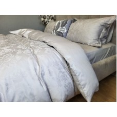 Комплект постільної білизни Tiara Grey, Сатин JACQUARD, ТМ Комфорт-текстиль