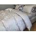 Комплект постільної білизни Tiara Grey, Сатин JACQUARD, ТМ Комфорт-текстиль