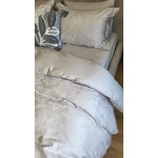 Комплект постільної білизни Tiara Grey, Сатин JACQUARD, ТМ Комфорт-текстиль