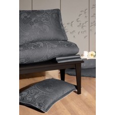 Комплект постільної білизни Tracy Steel Grey, Євро, Сатин PREMIUM 300TC, ТМ La Romano