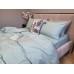 Комплект постільної білизни Варена бавовна, Cyan Washed Cotton W1291 Комплект постільної білизни Варена бавовна, Cyan Washed Cotton W1291