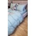 Комплект постільної білизни Варена бавовна, Cyan Washed Cotton W1291 Комплект постільної білизни Варена бавовна, Cyan Washed Cotton W1291