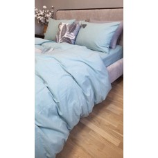 Комплект постільної білизни Варена бавовна, Cyan Washed Cotton W1291 Комплект постільної білизни Варена бавовна, Cyan Washed Cotton W1291