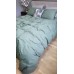 Комплект постільної білизни Варена бавовна, Forest Green Washed Cotton W1151 Комплект постільної білизни Варена бавовна, Forest Green Washed Cotton W1151
