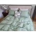 Комплект постільної білизни Варена бавовна, Forest Green Washed Cotton W1151 Комплект постільної білизни Варена бавовна, Forest Green Washed Cotton W1151
