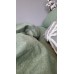 Комплект постільної білизни Варена бавовна, Forest Green Washed Cotton W1151 Комплект постільної білизни Варена бавовна, Forest Green Washed Cotton W1151