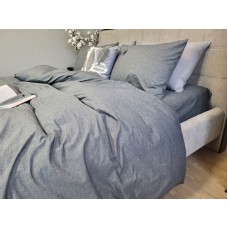 Комплект постільної білизни Варена бавовна, Graphite Washed Cotton W1141 Комплект постільної білизни Варена бавовна, Graphite Washed Cotton W1141