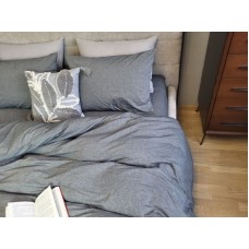 Комплект постільної білизни Варена бавовна, Graphite Washed Cotton W1141 Комплект постільної білизни Варена бавовна, Graphite Washed Cotton W1141