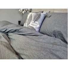 Комплект постільної білизни Варена бавовна, Graphite Washed Cotton W1141 Комплект постільної білизни Варена бавовна, Graphite Washed Cotton W1141