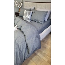 Комплект постільної білизни Варена бавовна, Graphite Washed Cotton W1141 Комплект постільної білизни Варена бавовна, Graphite Washed Cotton W1141