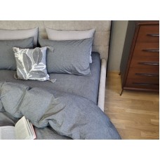 Комплект постільної білизни Варена бавовна, Graphite Washed Cotton W1141 Комплект постільної білизни Варена бавовна, Graphite Washed Cotton W1141