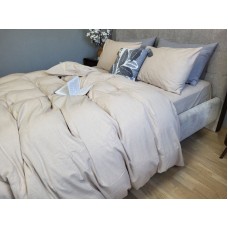 Комплект постільної білизни Варена бавовна, Latte Washed Cotton W1121 Комплект постільної білизни Варена бавовна, Latte Washed Cotton W1121