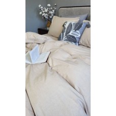 Комплект постільної білизни Варена бавовна, Latte Washed Cotton W1121 Комплект постільної білизни Варена бавовна, Latte Washed Cotton W1121
