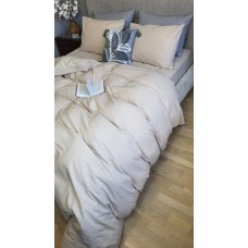 Комплект постільної білизни Варена бавовна, Latte Washed Cotton W1121 Комплект постільної білизни Варена бавовна, Latte Washed Cotton W1121