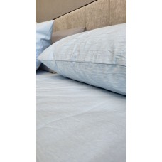 Комплект постільної білизни Варена бавовна, Sky Blue Washed Cotton W1281 Комплект постільної білизни Варена бавовна, Sky Blue Washed Cotton W1281
