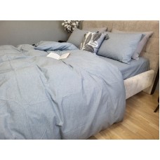 Комплект постільної білизни Варена бавовна, Slate Gray Washed Cotton W1011 Комплект постільної білизни Варена бавовна, Slate Gray Washed Cotton W1011