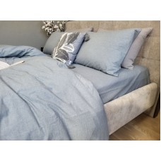 Комплект постільної білизни Варена бавовна, Slate Gray Washed Cotton W1011 Комплект постільної білизни Варена бавовна, Slate Gray Washed Cotton W1011