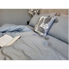Комплект постільної білизни Варена бавовна, Slate Gray Washed Cotton W1011 Комплект постільної білизни Варена бавовна, Slate Gray Washed Cotton W1011