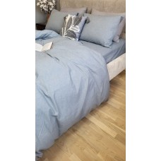 Комплект постільної білизни Варена бавовна, Slate Gray Washed Cotton W1011 Комплект постільної білизни Варена бавовна, Slate Gray Washed Cotton W1011