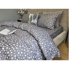 Комплект постільної білизни Зоряна ніч Turkish Cotton 100% Бавовна Комфорт-текстиль