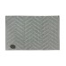 Килимок для нiг Gursan Cotton 50 x 80 бавовняний поштучно Wave світло-сірий