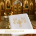 Хрестильна крижма 70 x 140 см, махрова, біла, ТМ PAPAELLA