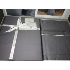 Комплект постільної білизни La Romano 300TC Premium сатин євро (Lucca Steel Grey)