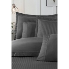 Комплект постільної білизни La Romano Mona Series 300TC Premium Orcella Grey, сатин, євро