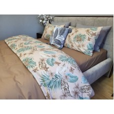 Комплект постільної білизни Пальма Turkish Cotton 100% Бавовна Комфорт-текстиль