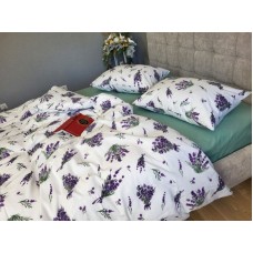 Комплект постільної білизни Лавандин/полин, Turkish flannel Комплект постільної білизни Лавандин/полин, Turkish flannel