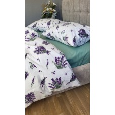 Комплект постільної білизни Лавандин/полин, Turkish flannel Комплект постільної білизни Лавандин/полин, Turkish flannel