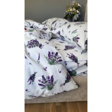 Комплект постільної білизни Лавандин, Turkish flannel Комплект постільної білизни Лавандин, Turkish flannel