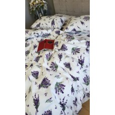 Комплект постільної білизни Лавандин, Turkish flannel Комплект постільної білизни Лавандин, Turkish flannel
