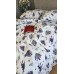 Комплект постільної білизни Лавандин, Turkish flannel Комплект постільної білизни Лавандин, Turkish flannel