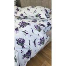Комплект постільної білизни Лавандин, Turkish flannel Комплект постільної білизни Лавандин, Turkish flannel