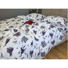 Комплект постільної білизни Лавандин, Turkish flannel Комплект постільної білизни Лавандин, Turkish flannel