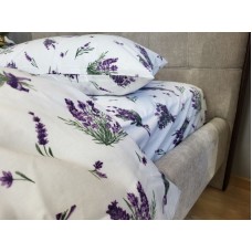 Комплект постільної білизни Лавандин, Turkish flannel Комплект постільної білизни Лавандин, Turkish flannel