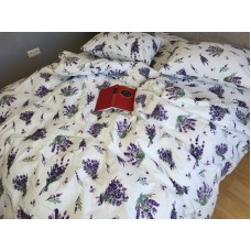 Комплект постільної білизни Лавандин, Turkish flannel Комплект постільної білизни Лавандин, Turkish flannel