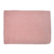 Простирадло махрове Parisa 400 євро 200 x 220 см., J-079 - N04 персикове, ТМ Parisa Home Узбекистан