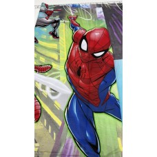 Комплект постільної білизни Spider Man, Людина павук, бязь, блакитний, бірюзовий