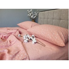 Комплект постільної білизни Марсель персик, GOFRE DUO LOFT