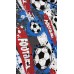 Комплект постільної білизни Футбол, бязь, з червоними смугами FOOTBALL Комплект постільної білизни Футбол, бязь, з червоними смугами FOOTBALL
