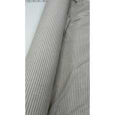 Постільна білизна Mini Bell Washed Cotton, кремова варена бавовна у тонку бежеву смужку