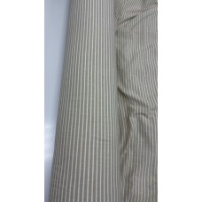 Постільна білизна Mini Bell Washed Cotton, кремова варена бавовна у тонку бежеву смужку
