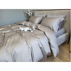 Комплект постільної білизни MIRAGE GRAY, Turkish satin