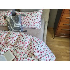 Комплект постільної білизни Мія/сірий мусон, Turkish flannel