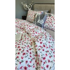 Комплект постільної білизни Мія/сірий мусон, Turkish flannel