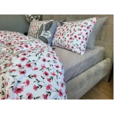 Комплект постільної білизни Мія/сірий мусон, Turkish flannel