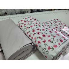 Комплект постільної білизни Мія/сірий мусон, Turkish flannel